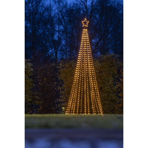 Julgran i metall med LED H240cm