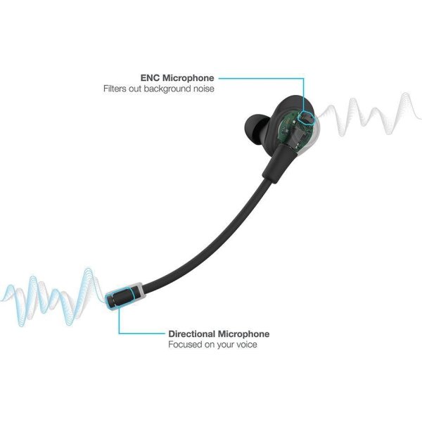 JLab In-Ear hörlurar, trådlös, svart