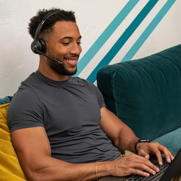 Jlab On-Ear Headset, trådlös, svart