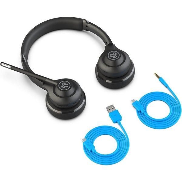 Jlab On-Ear Headset, trådlös, svart