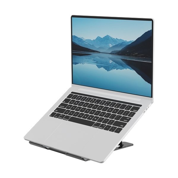 Fellowes Alumia Laptopstativ portabel, svart