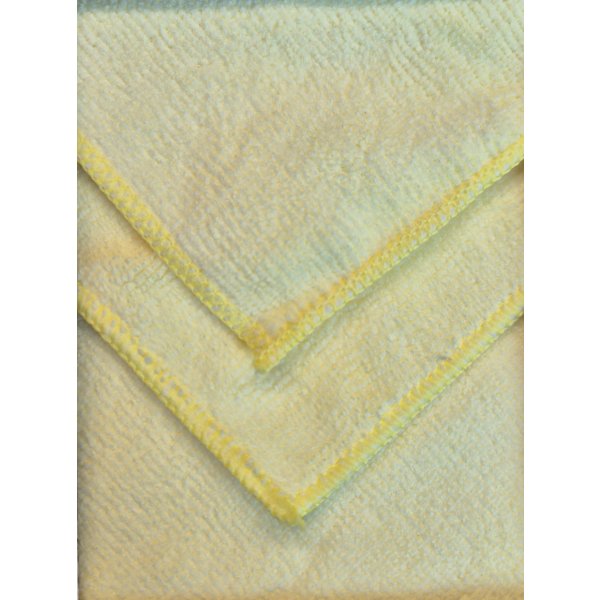 Mikrofiberduk | 40 x 40 cm | Gul | 10 st.