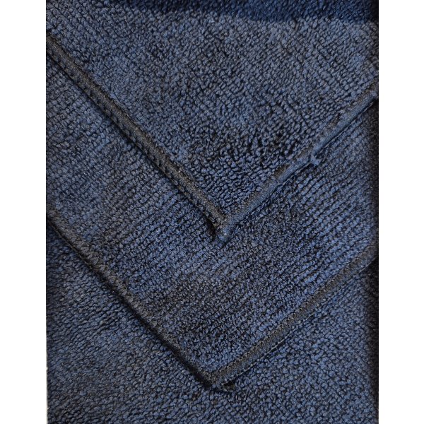 Mikrofiberduk | 40 x 40 cm | Svart | 10 st.