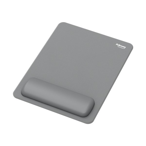 Fellowes Breyta XL musmatta, handledsstöd, Grå