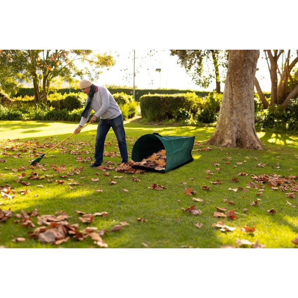 Pop-up trädgårdssäck, grön, liggande, Ø55 x H75 cm