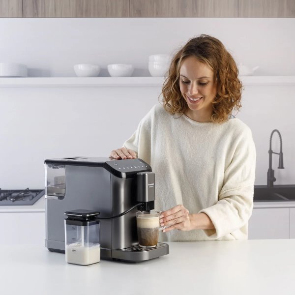 TAURUS Kaffemaskin, Accento Latte - Automatisk