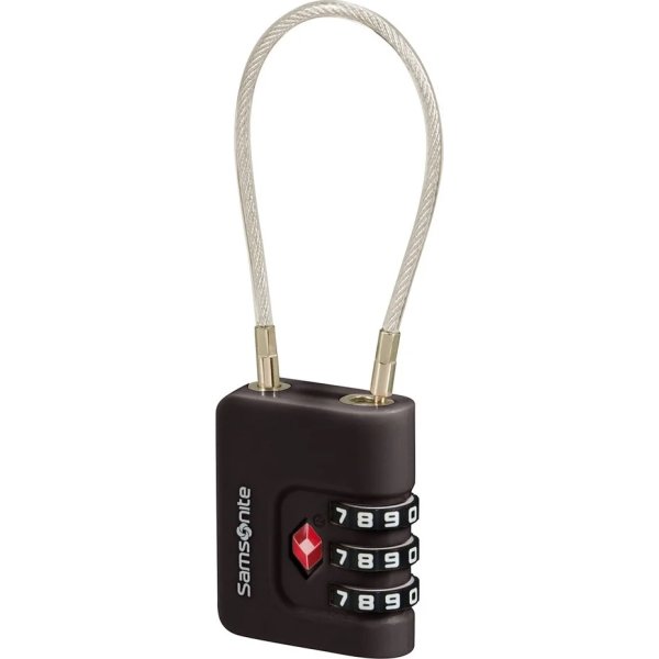 SAMSONITE Kabellås. Svart - TA Revolution