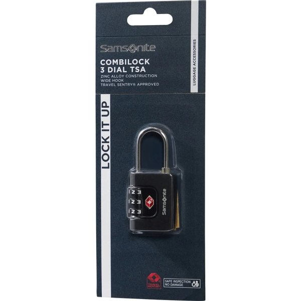 SAMSONITE Kombinationslås, Svart - TA Revolution