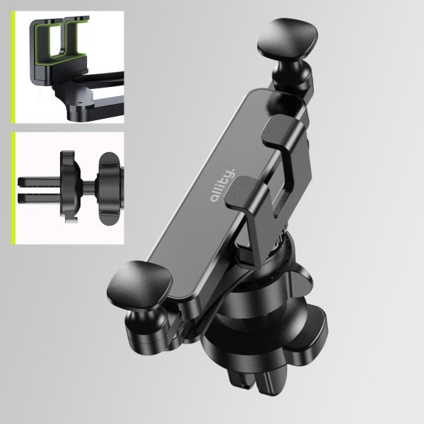 Allity Mobiltelefonhållare, svart - ACH-100