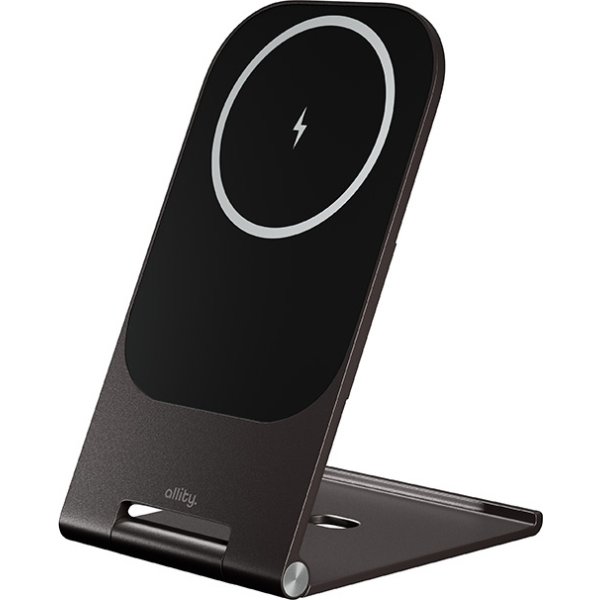 Allity Trådlös laddare, 15WMS, Grafit - AWC-200