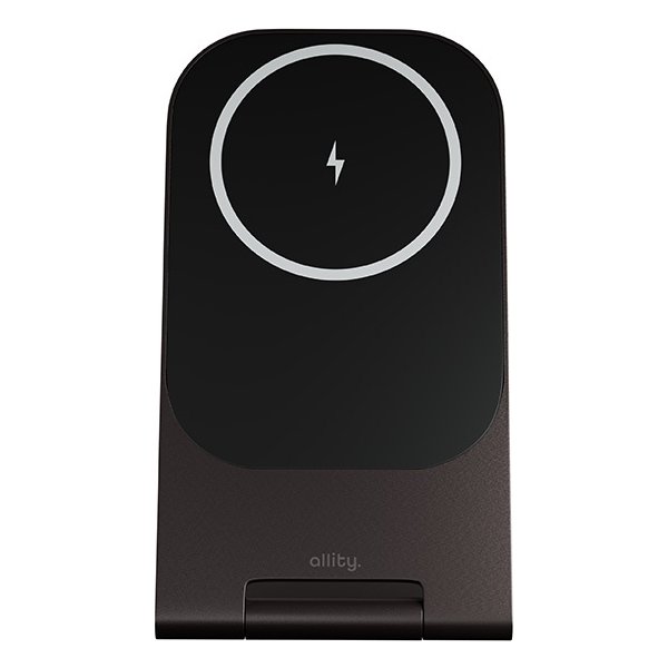 Allity Trådlös laddare, 15WMS, Grafit - AWC-200