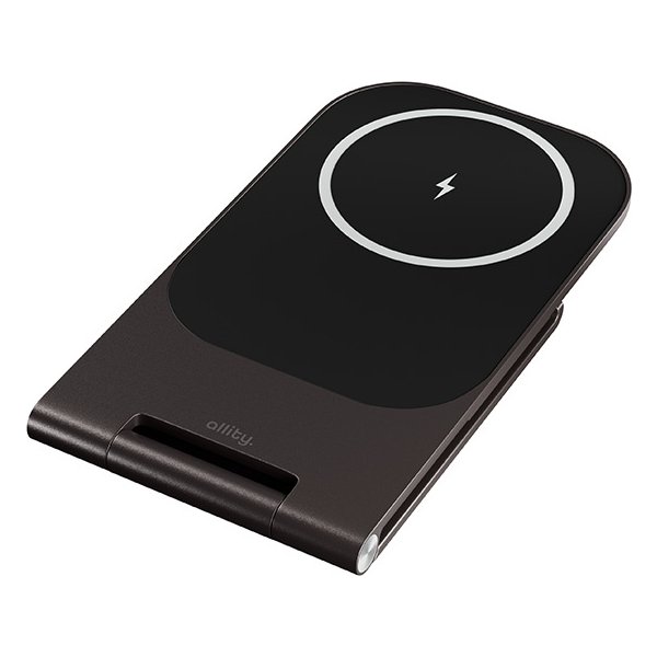 Allity Trådlös laddare, 15WMS, Grafit - AWC-200
