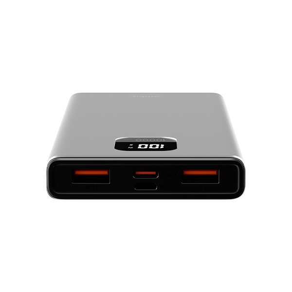Allity Powerbank, 22,5W, Grå - APB-100
