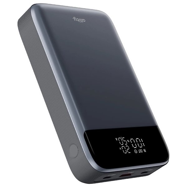 Allity Powerbank, 33W, 10000 mAh - Grå