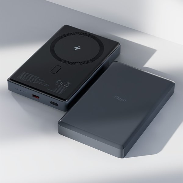 Allity Trådlös powerbank, 20W, 10000 mAh - Grå
