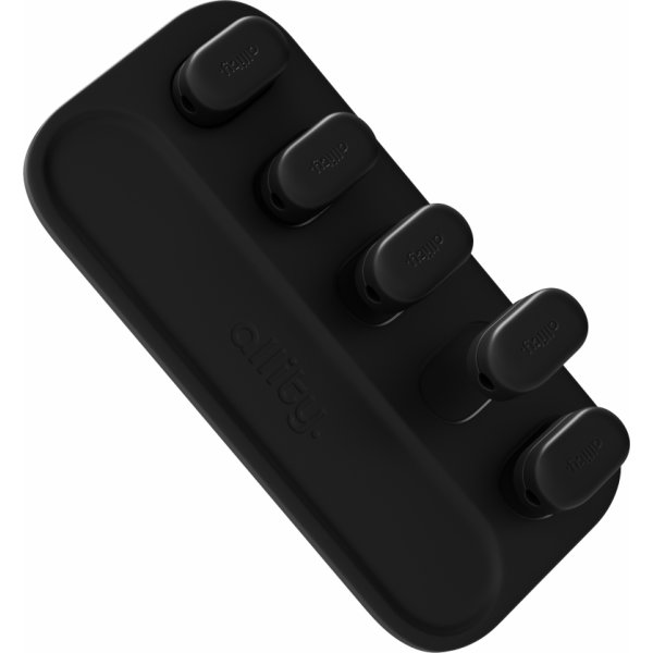 Allity Kabelorganisatör, Magnetisk, Svart ASA-410