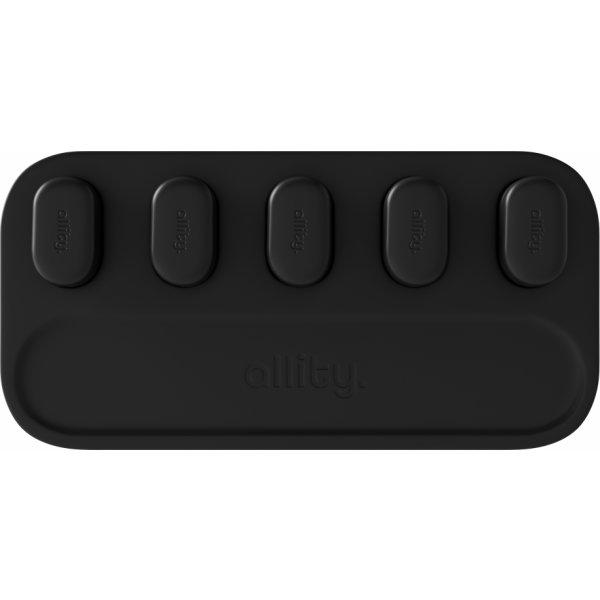 Allity Kabelorganisatör, Magnetisk, Svart ASA-410