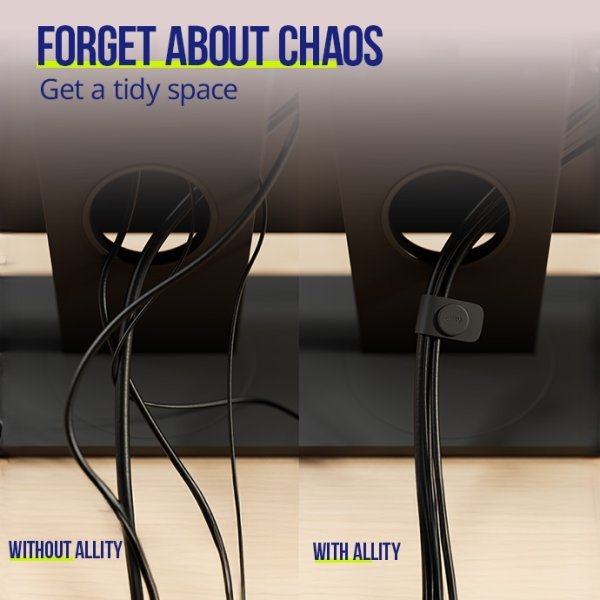 Allity Kabelhållare, 3-pack - ASA-100