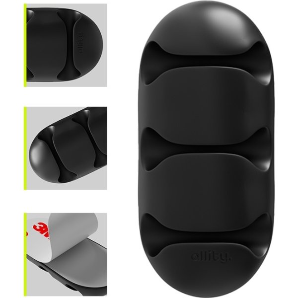 Allity Kabelorganisatör, 3-Pack - ASA-400