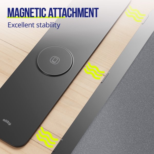 Allity Datorunderlägg, trådlös laddning 4-i-1, 15W