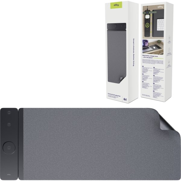 Allity Datorunderlägg, trådlös laddning 4-i-1, 15W