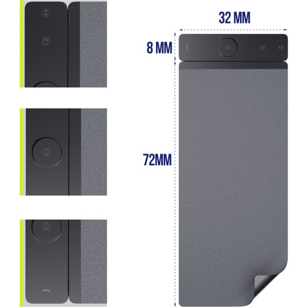 Allity Datorunderlägg, trådlös laddning 4-i-1, 15W