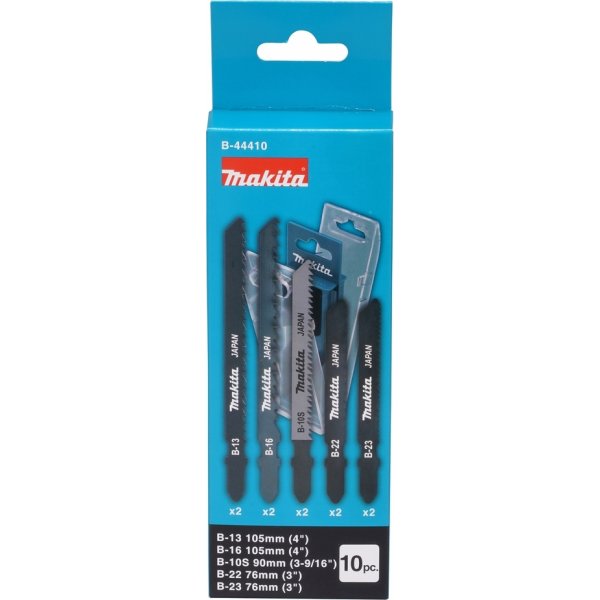 Makita Sticklingesats i ask, 10 st.