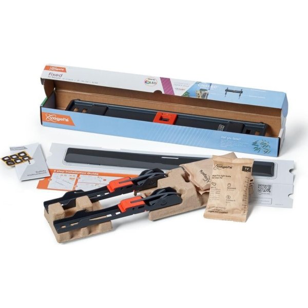 Vogel's TV-väggfäste, svart - TVM 3405