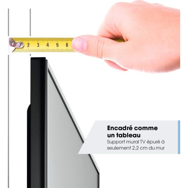 Vogel's TV-väggfäste, svart - TVM 3405