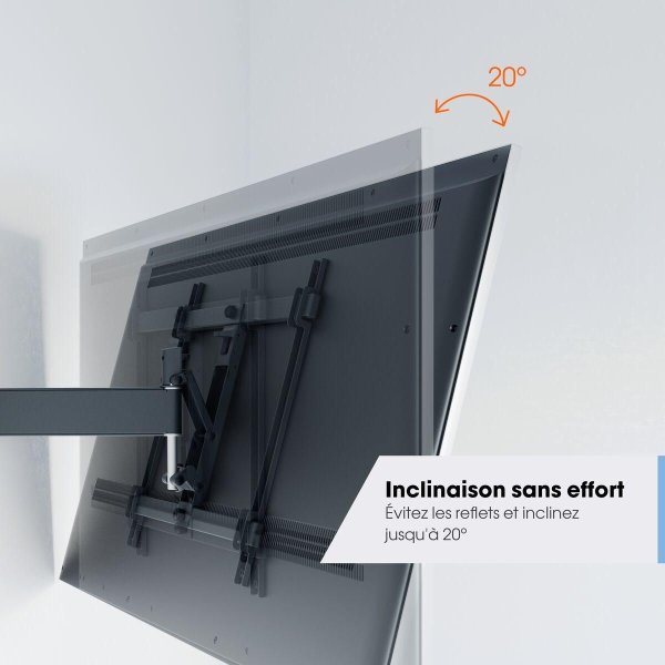 Vogel*s TV-väggfäste, svart - full motion