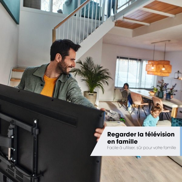 Vogel*s TV-väggfäste, svart - full motion