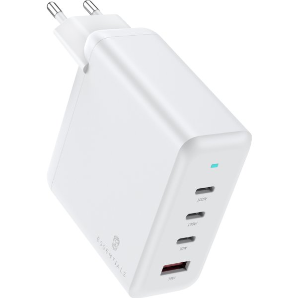 Upström laddare 100W, USB-C, USB-A, 3 Port
