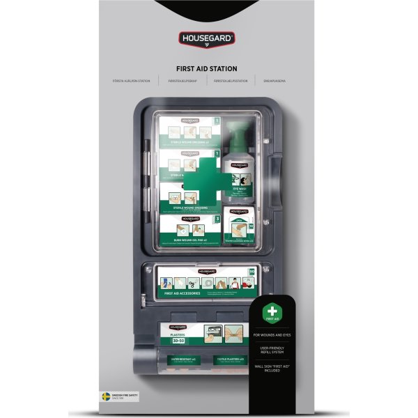 Housegard Första hjälpen-station