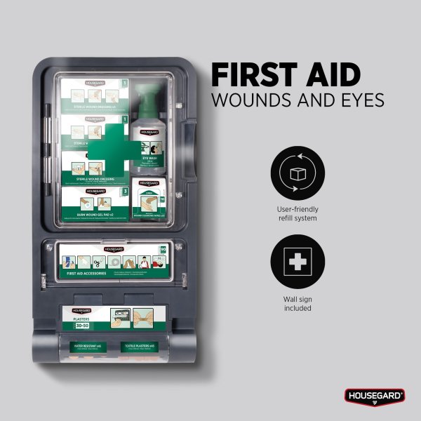 Housegard Första hjälpen-station