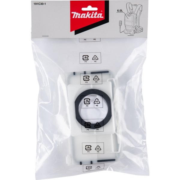 Makita Dammpåse tyg till ryggdammsugare DVC660Z