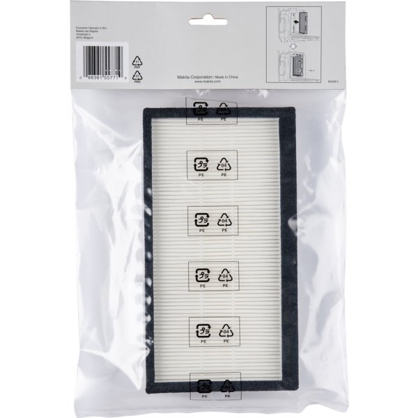 Makita HEPA-filter för ryggdammsugare DVC660Z