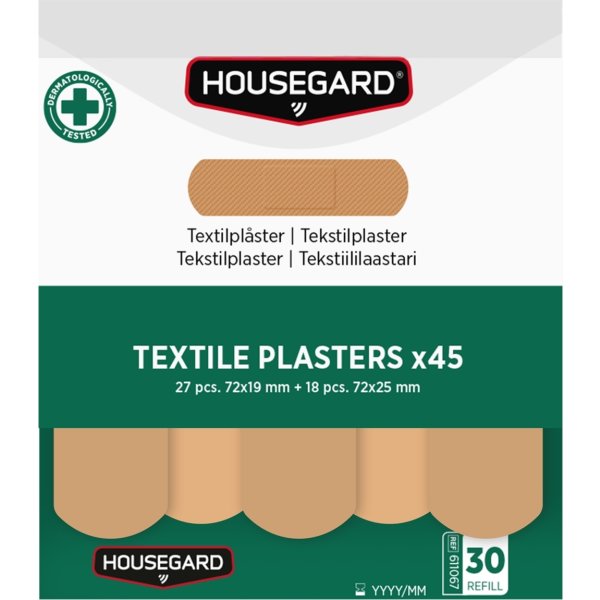 Housegard Textilplåster (2x45 st)