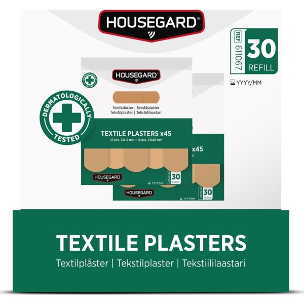 Housegard Textilplåster (2x45 st)