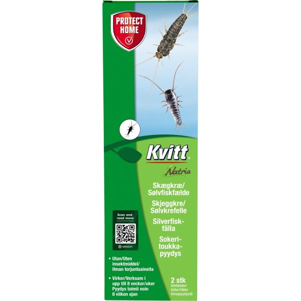 Kvitt Natria Silverfiskfälla, 2 st.
