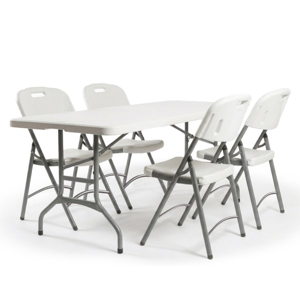 Bordsset Park 4 personer Hopfällbart