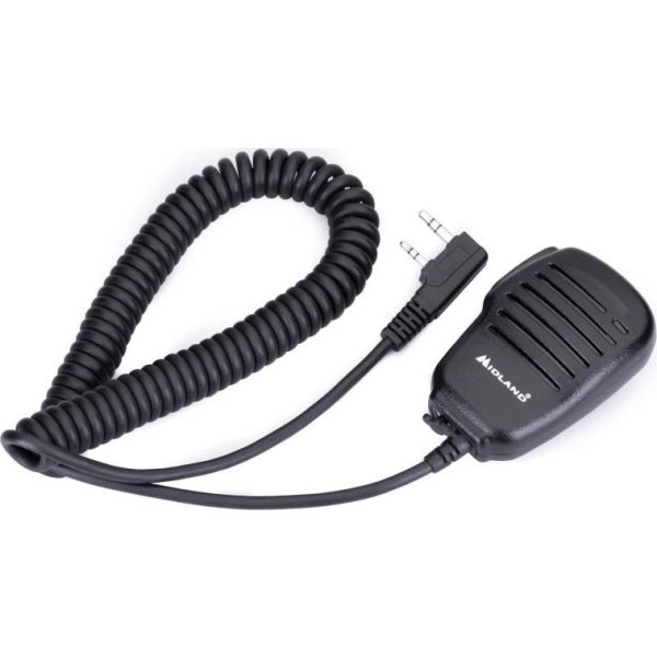 Midland Mikrofon 2-Pin MA22LK Pro, svart