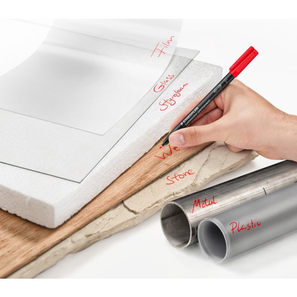 Staedtler Lumocolor 318 F märkpenna, permanent, gu