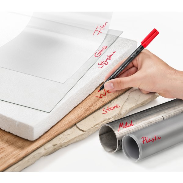 Staedtler Lumocolor 317 M märkpenna, permanent, li