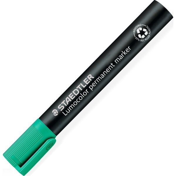 Staedtler Lumocolor 350 märkpenna, snedskuren, per