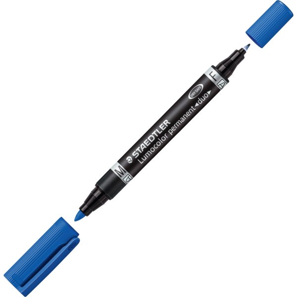 Staedtler Lumocolor Duo 348 märkpenna, permanent, 