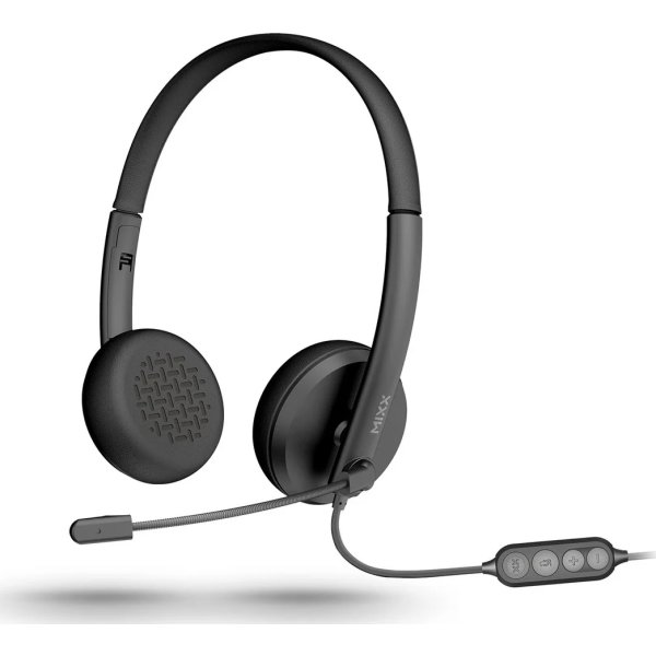 Mixx Headset Stereo H1u Kabelanslutet USB-A, svart