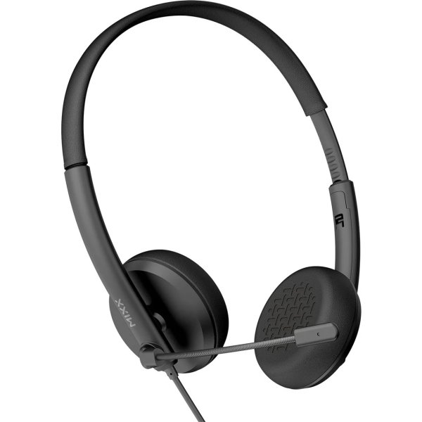 Mixx Headset Stereo H1u Kabelanslutet USB-A, svart