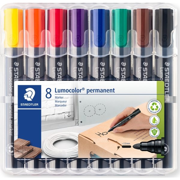 Staedtler Lumocolor 352 Märkpennor, runda, permane