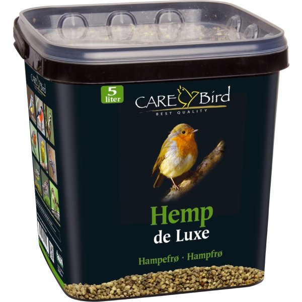 CARE-Bird fågelfrö Hemp de Luxe, 5L
