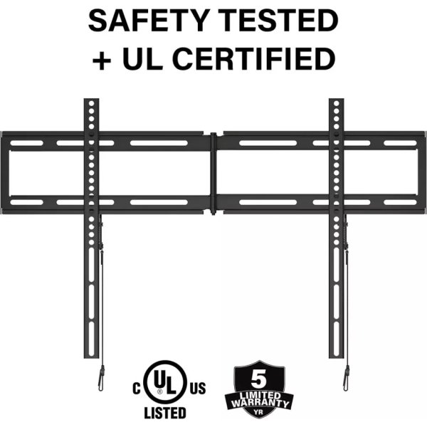 SECURA TV Fäste 42-98", Svart